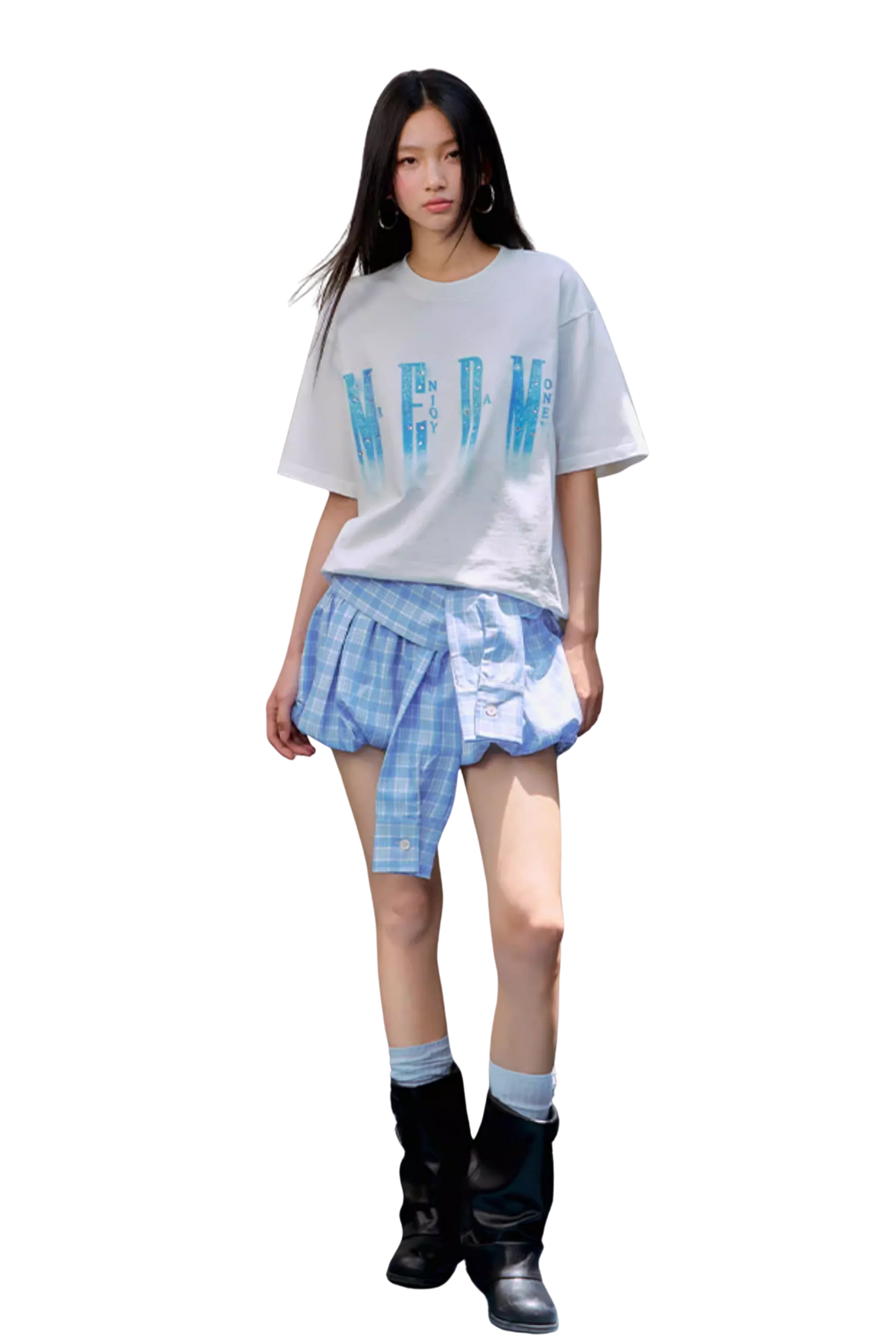 MEDM SS25 Rhinestone Sparkling Tee