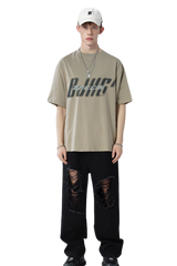 BJHG 3M Reflective Double Print Cotton Tee