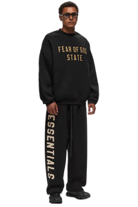 Fear Of God Essentials FW24 State Sweater BLACK [192BT246260F]