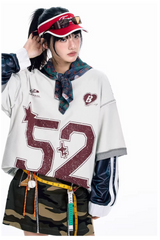BJHG No.52 Jersey Style Cotton Tee