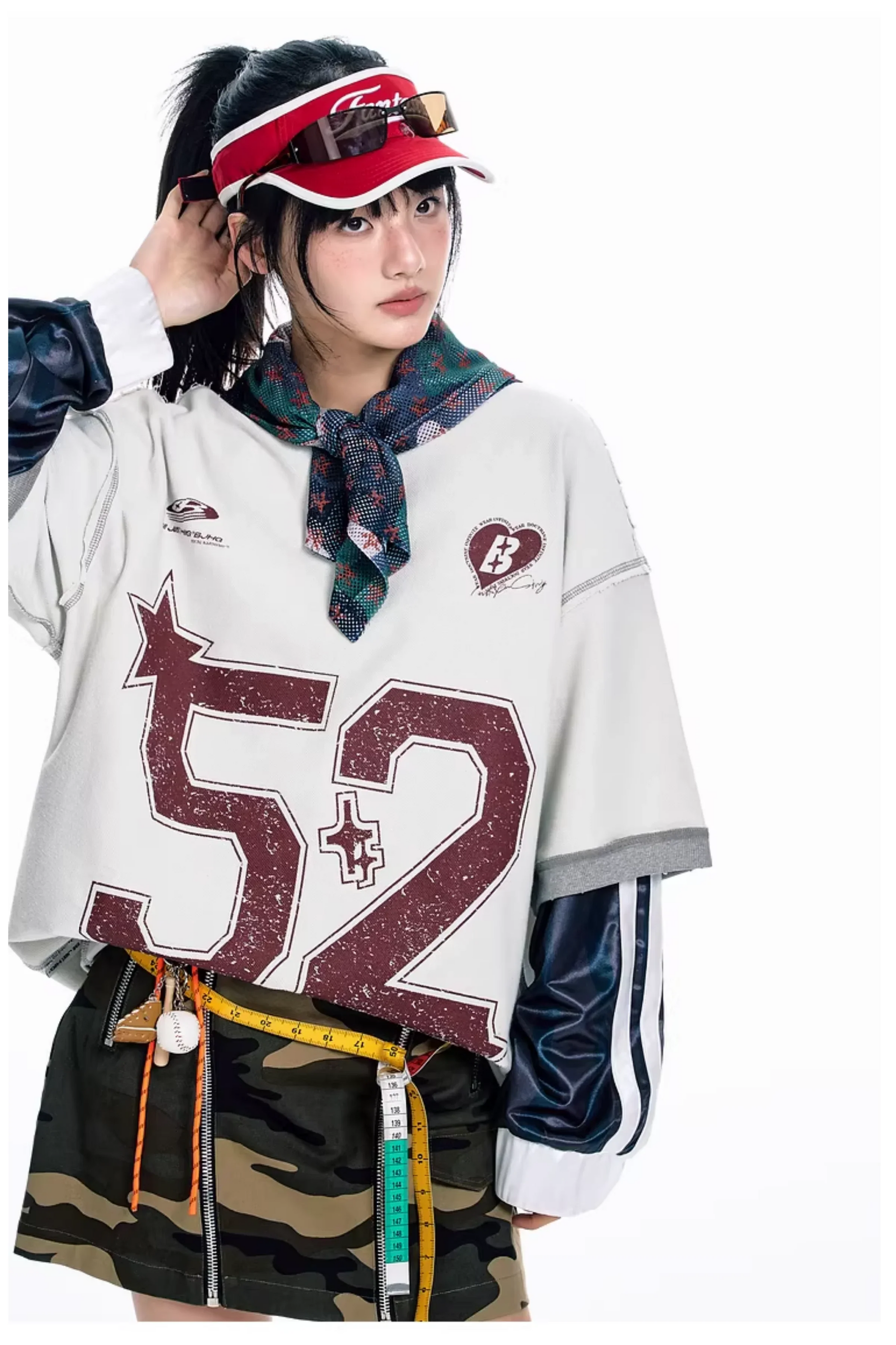 BJHG No.52 Jersey Style Cotton Tee