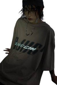 BJHG 3M Reflective Double Print Cotton Tee