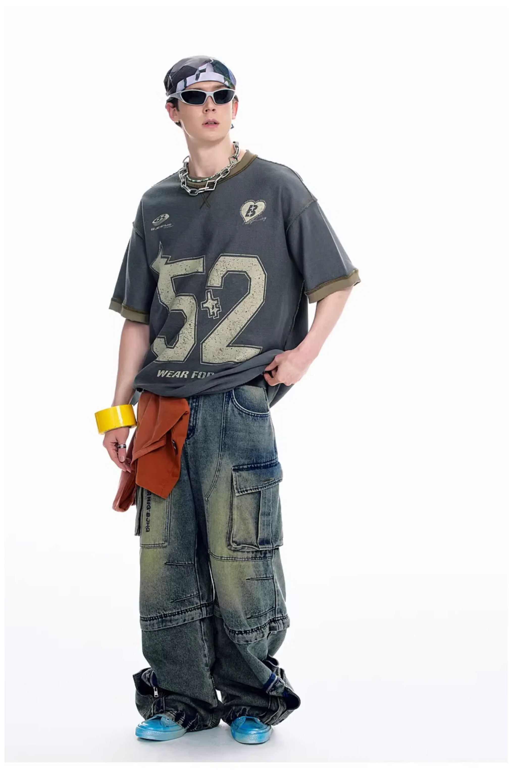 BJHG No.52 Jersey Style Cotton Tee