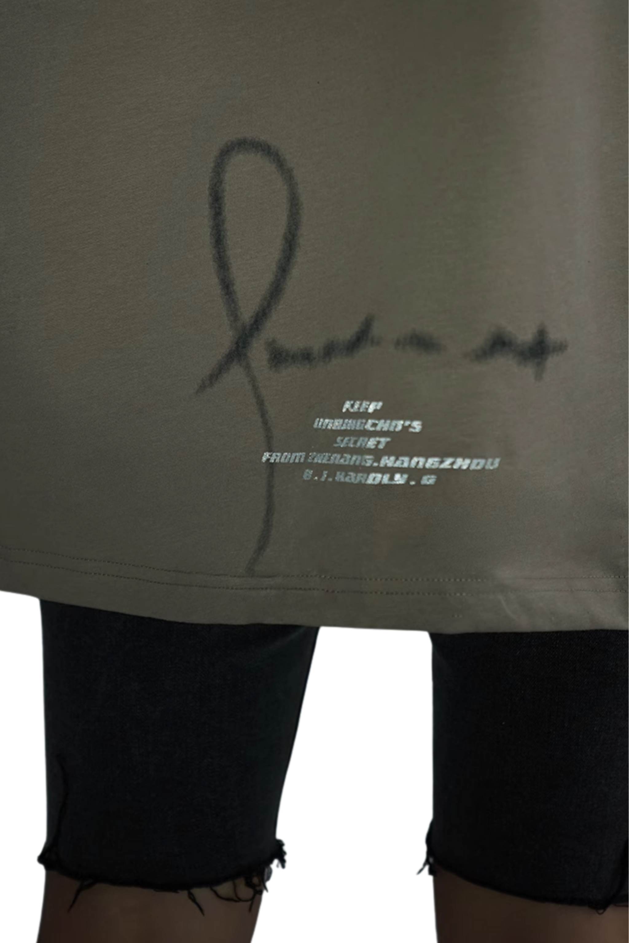 BJHG 3M Reflective Double Print Cotton Tee