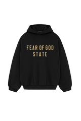 Fear Of God Essentials FW24 State Hoodie BLACK [192BT246250F]