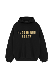 Fear Of God Essentials FW24 State Hoodie BLACK [192BT246250F]