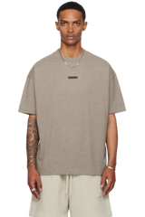 [Smaller Cutting] SS25 Essentials Fear Of God Classic Fit Tee HOMESTEAD HEATHER