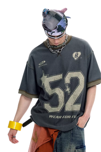 BJHG No.52 Jersey Style Cotton Tee