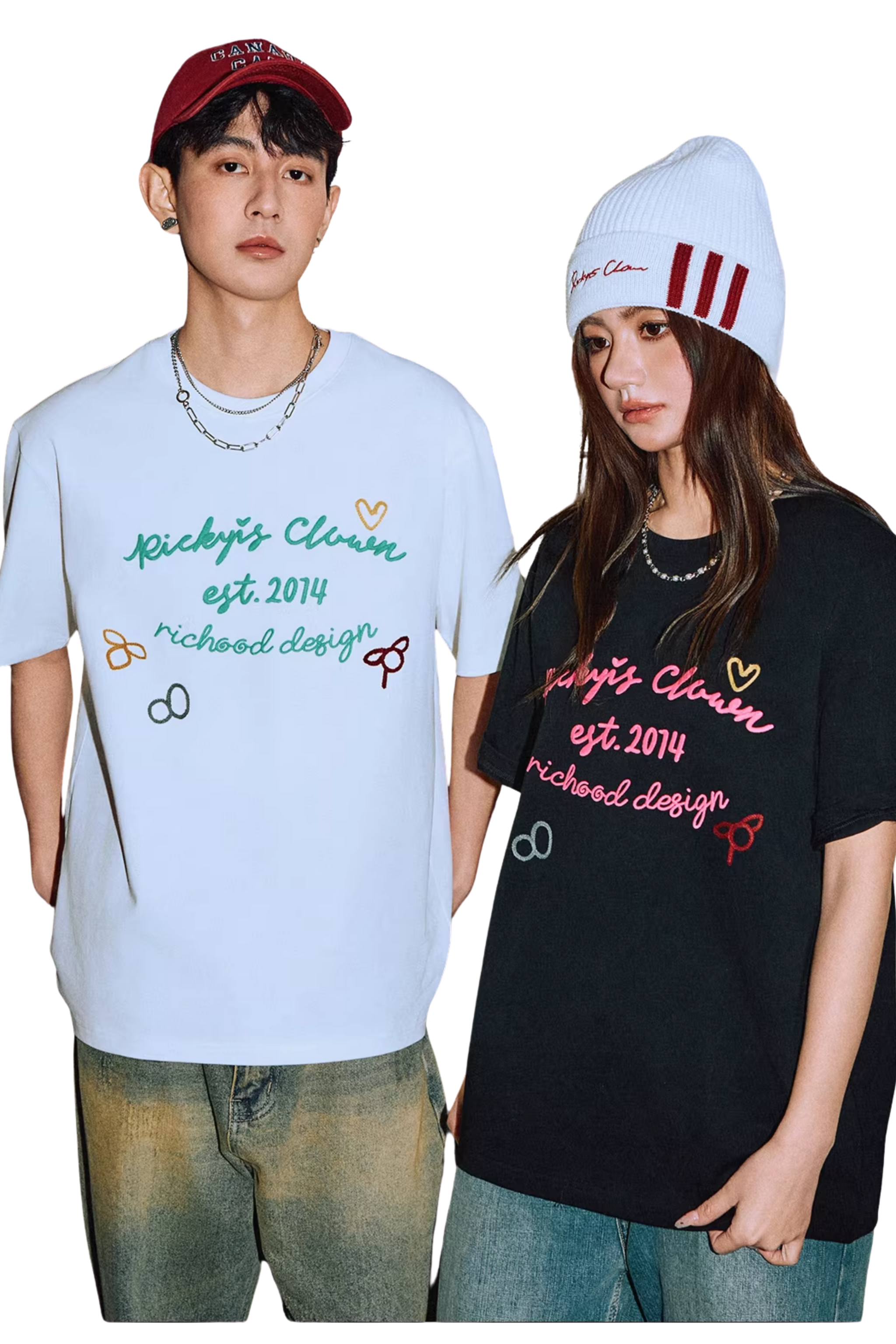 RIC Hood Rope Embroidery Tee