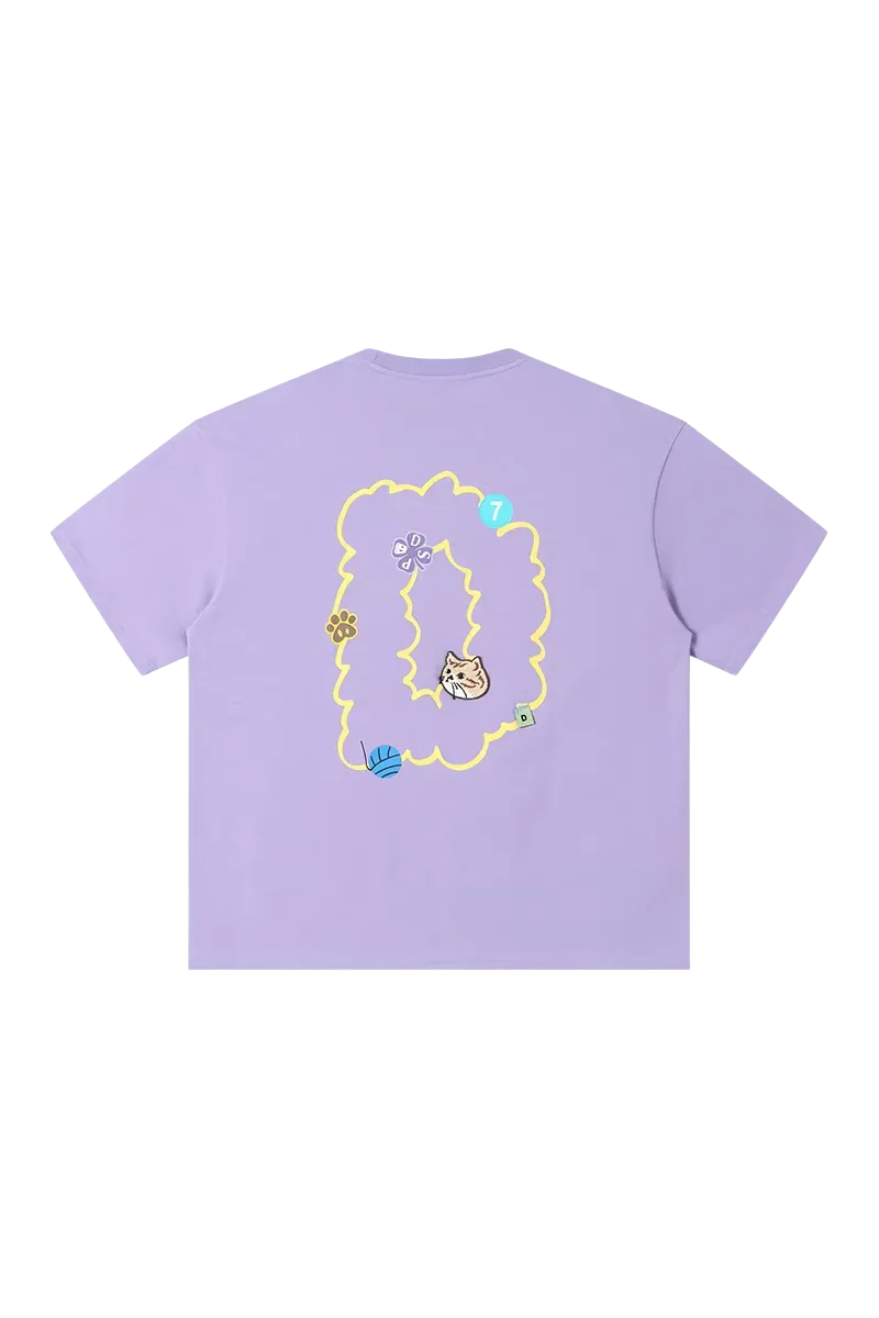 Dangerous People Playful Cat Tee