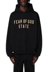 Fear Of God Essentials FW24 State Hoodie BLACK [192BT246250F]