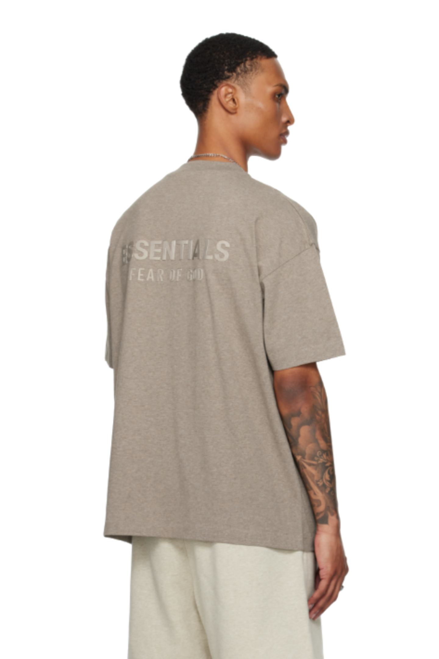 เสื้อยืดลายโลโก้ Arch SS24 ของ Fear Of God Essentials