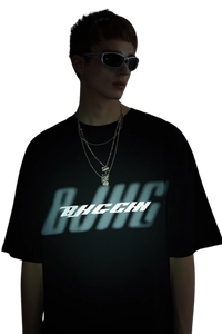 BJHG 3M Reflective Double Print Cotton Tee