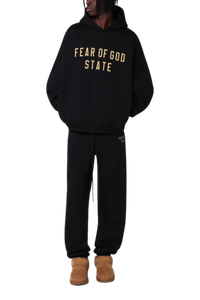 Fear Of God Essentials FW24 State Hoodie BLACK [192BT246250F]