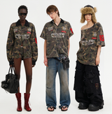 Masonprince  Camouflage Inclusive Knitted Top