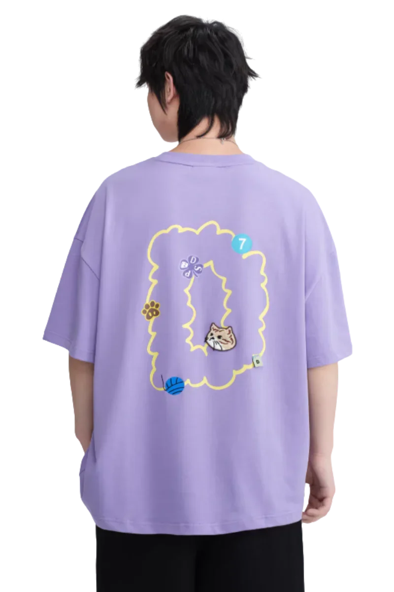 Dangerous People Playful Cat Tee