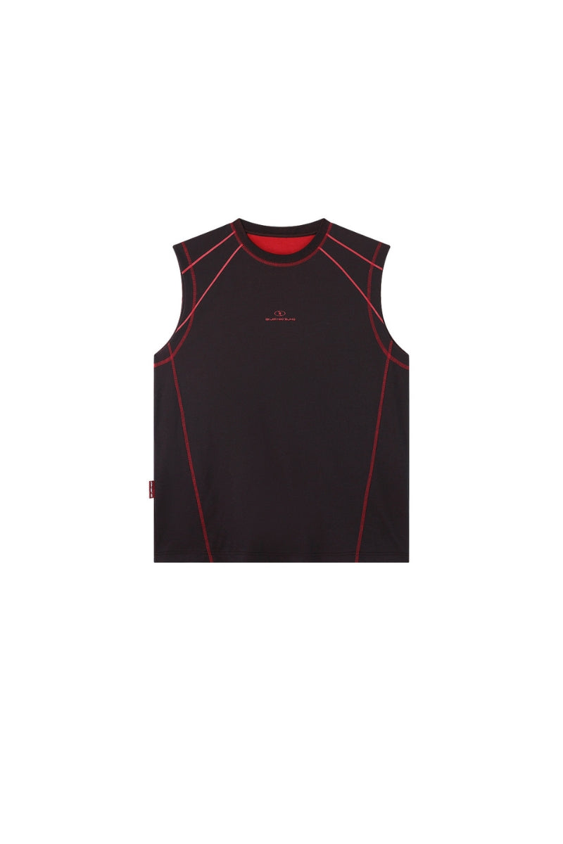 BJHG Men Quick‑Dry Cool Sleeveless Tank Top Summer Basketball Sports Vest