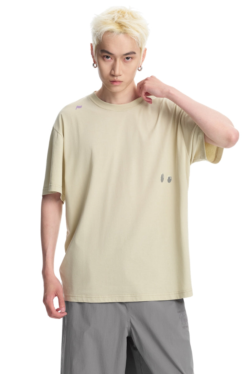 Dangerouspeople DSP Reflective Mint‑Vibe Sorona Sports Loose Tee