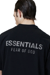 [Smaller Cutting] SS25 Essentials Fear Of God Classic Fit Tee JET BLACK