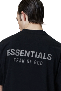[Smaller Cutting] SS25 Essentials Fear Of God Classic Fit Tee JET BLACK