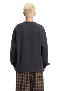 Dangerouspeople｜American Vintage 100% Cotton Long Sleeve Poster Print Tee