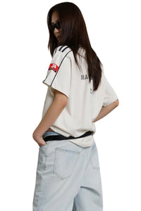 MASONPRINCE Sponsor Red Label Moto Series Cotton Team T-Shirt