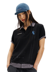 Masonprince Fake Two Polo Tops