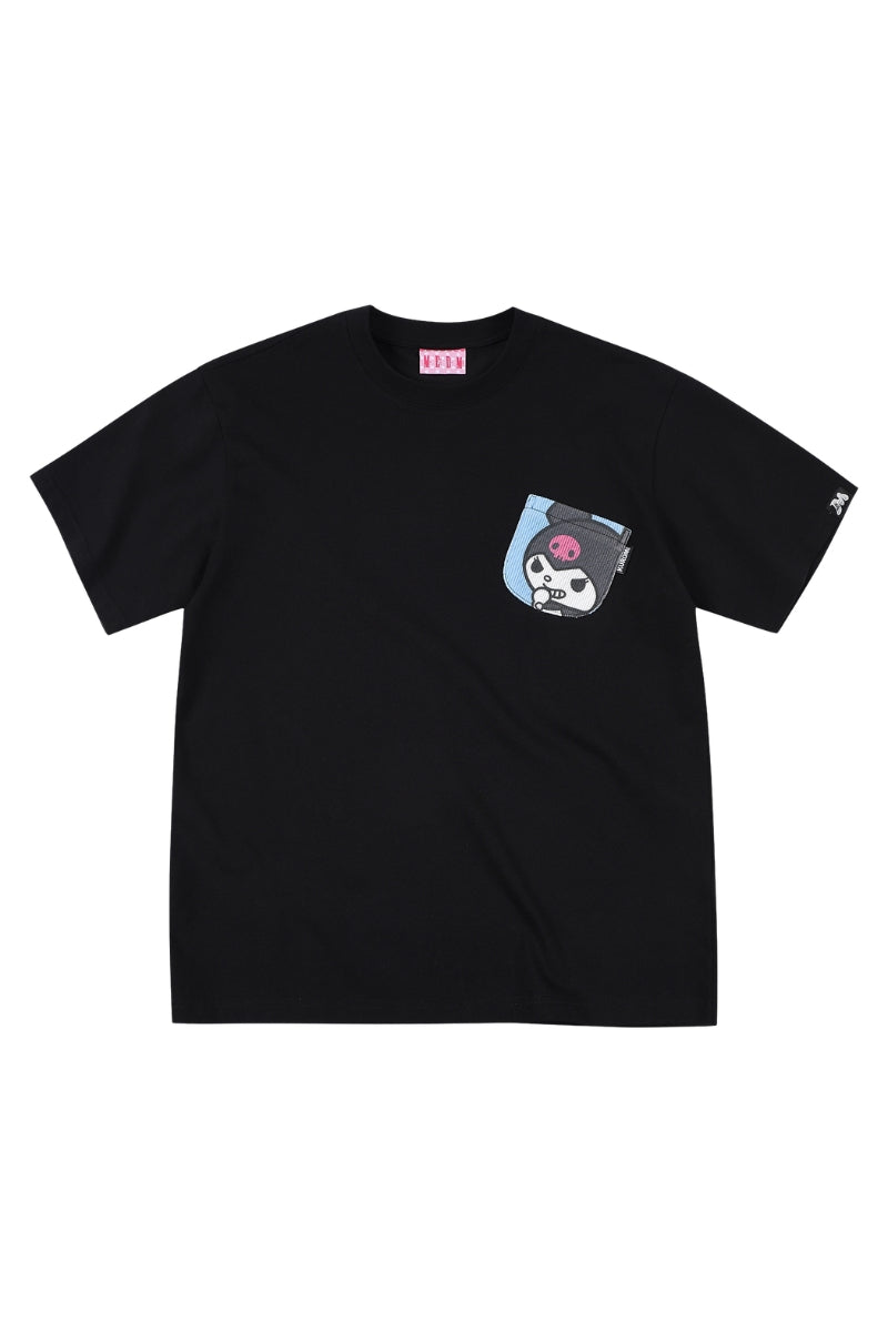 MEDM x Sanrio Kuromi Knit Pocket Graphic Tee