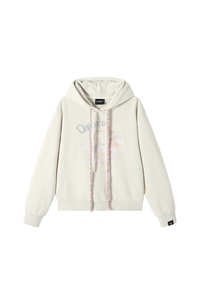 Dangerouspeople | Cartoon Double Drawstring Sweatshirt