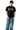 MEDM Sequin Phantom Letter Loose Crew Neck T-Shirt Unisex