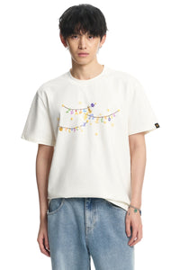 Dangerouspeople DSP Glitter Star Note Sorona Cooling Short Sleeve Tee