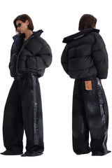 MASONPRINCE | Reversible Color Block Puffer Jacket
