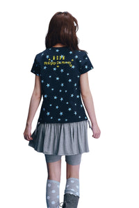 MEDM x Iria's Mailbox Star Print Embroidered Women's Tee