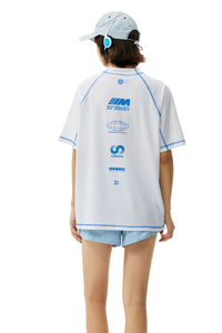 MEDM Plaid Half Zip Quick Dry Tee
