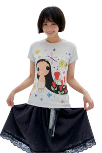 MEDM x YUY Jade Women's Casual Everyday Graphic T-Shirt