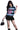 MEDM x Sanrio Kuromi Striped Graphic Tee