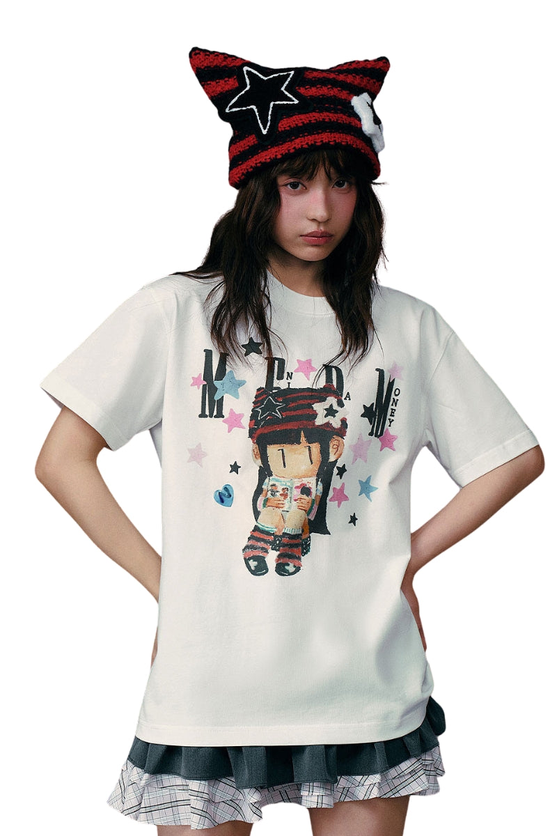 MEDM NEWMASUS Love Letter Crew Neck Tee