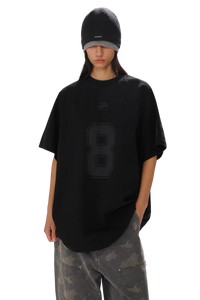 Masonprince No. 8 Jersey Style Cotton Tee