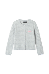 Dangerouspeople | Hollow Jacquard Knit Cardigan