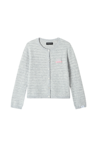 Dangerouspeople | Hollow Jacquard Knit Cardigan