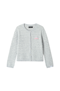 Dangerouspeople | Hollow Jacquard Knit Cardigan