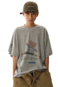 MASONPRINCE Soccer Bear Graphic T-Shirt