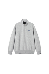 Dangerouspeople | Half Zip Air Layer Stand Collar Sweatshirt