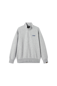 Dangerouspeople | Half Zip Air Layer Stand Collar Sweatshirt