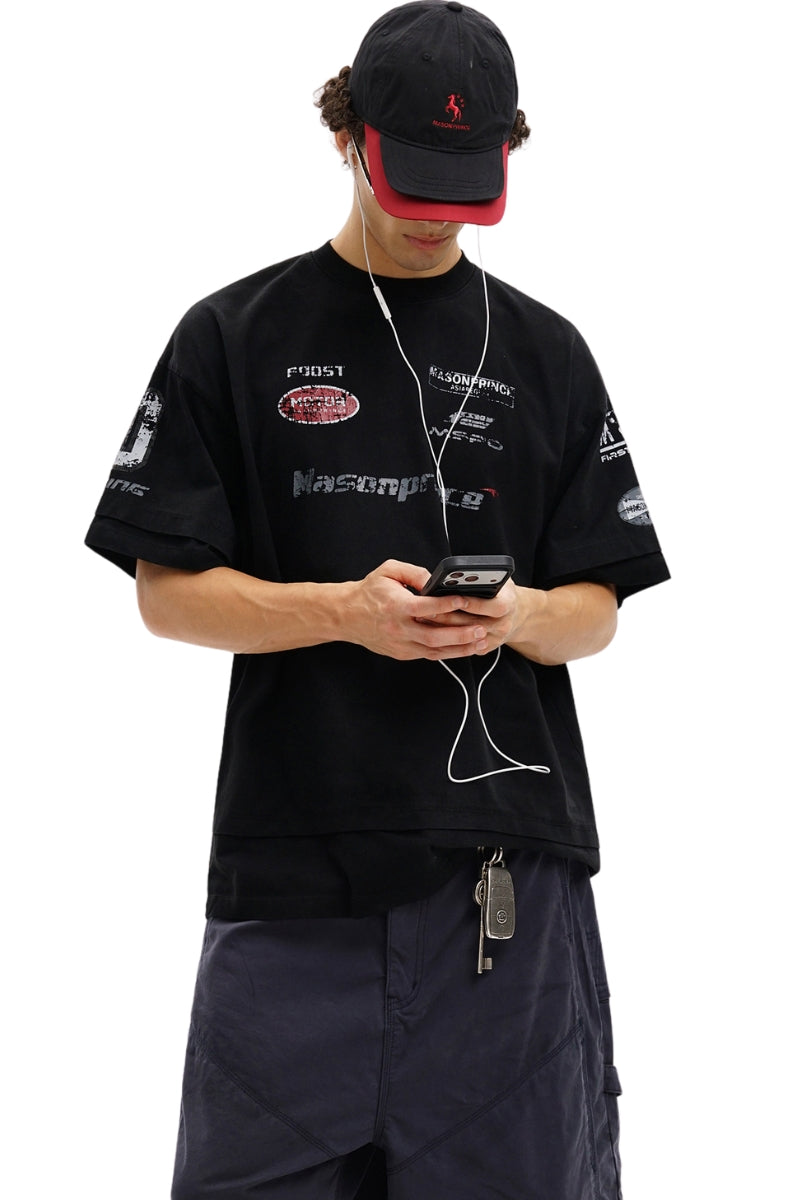 MASONPRINCE MSPO Season Club Racing Team Short‑Sleeve Tee