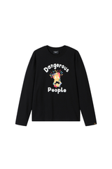 Dangerouspeople | Watercolor Paper Figure Drop Shoulder Tee