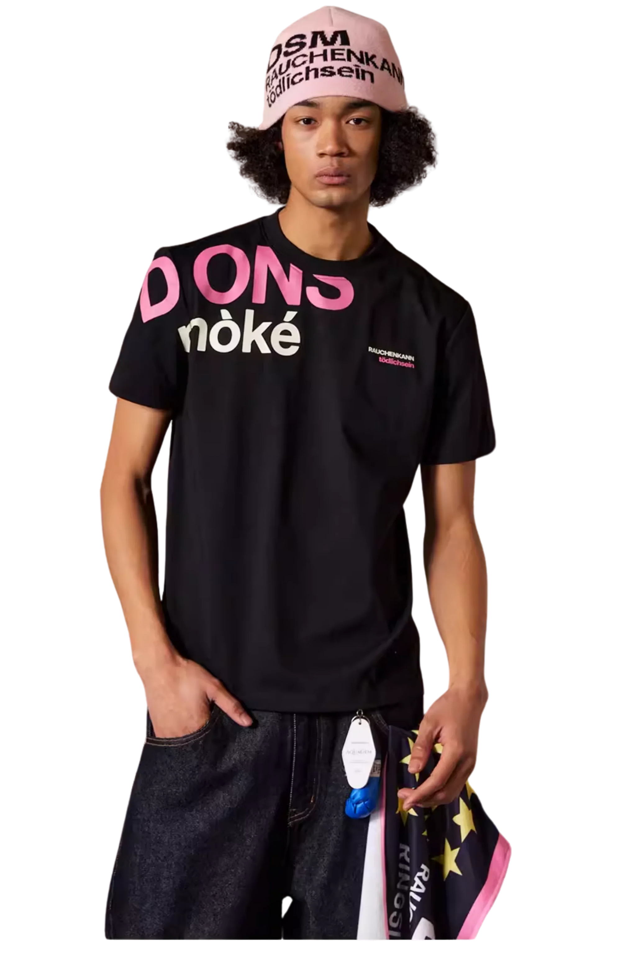 IDontSmoke Color Slogan Tee (Sorona Material)