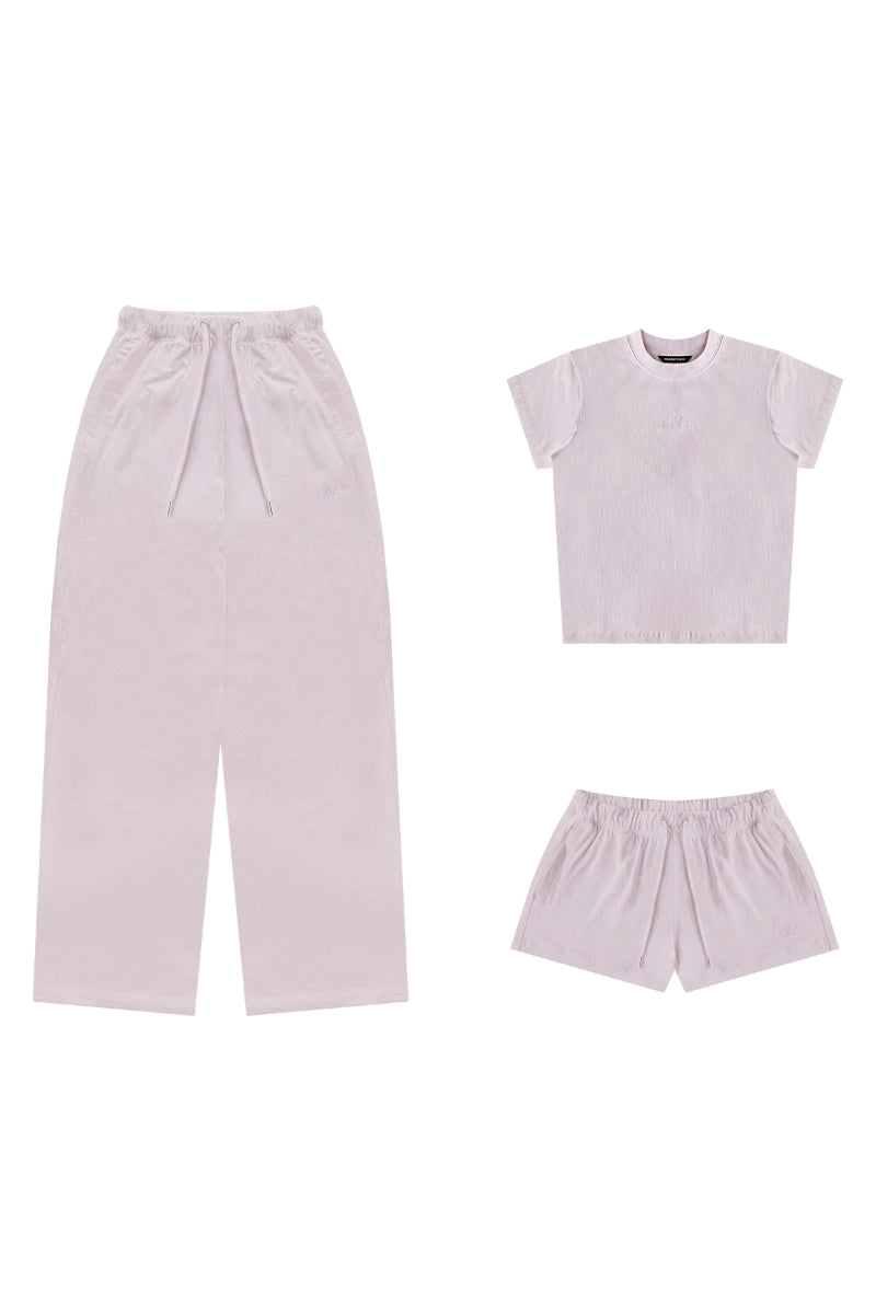 MASONPRINCE Dopamine Summer Brushed Embroidered Tees & Pants