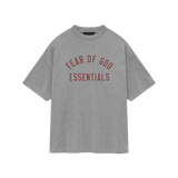 Fear Of God Essentials FW24 Jersey Crewneck Tee Dark Heather