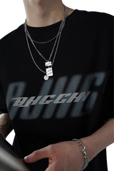 BJHG 3M Reflective Double Print Cotton Tee